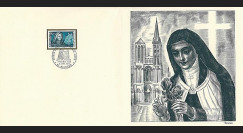 83DECA-07 : 1973 - Gravure Decaris  'Centenaire Thérèse de Lisieux'