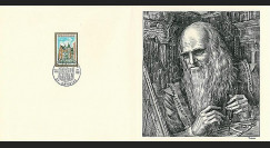 83DECA-57 : 1973 - Gravure Decaris 'Clos Lucé Amboise - Léonard de Vinci'