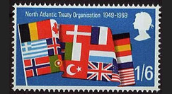 OTAN21N : 1969 - TP Grande-Bretagne '20 ans OTAN 1949-1969'