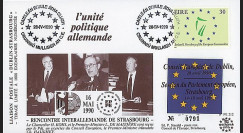 PE212 : 1990 - FDC Irlande 'Rencontre interallemande de Strasbourg'