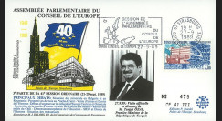 CE41-III type2 : 1989 - Session du CE Visite officielle du 1er Ministre de Turquie