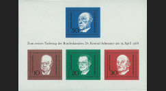 ALL68BF : 1968 - Bloc Allemagne 'Chancelier Adenauer