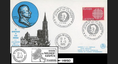 RD52L : 1970 - FDC 'Journée de l'Europe - 20 ans Plan Schuman' + liaison PE