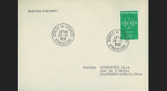 AP10 : 1959 - Env. de service PE '10e session de la présidence de Schuman'