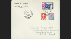 AP11c : 1960 - Env. de service CE '11e session de la présidence de Schuman'