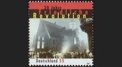 PE582N : 2009 - Timbre-poste Allemagne 55c '20 Jahre Friedliche Revolution'