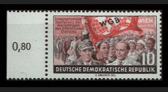 DDR189 : 1955 - 1 valeur DDR '2e Conférence international du travail à Vienne'