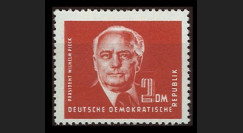 DDR72A : 1952 - 1 valeur 2 DM DDR 'Wilhelm Pieck