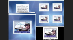 FRANCE-09C : 2009 - Carnet Prestige "Adieu au France 1962-79 - Commandant Kérignard"