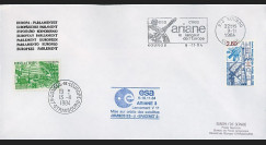 AR 23LA : 1984 - Env. officielle Parlement eur. Ariane V11 sat. SPACENET 2 & MARECS B2