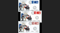 EP07-4S : 2007 - 3 plis "Présidentielles 2007 - Investiture de Sarkozy" - TAD BT Paris