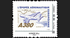 A380-108NM : 2010 - TPP France "A380 volant vers l'Amérique et Blériot XI" / Monde 20g