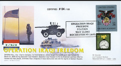 IK03US5T1 : 23.5.2003 - FDC USA "Opération IRAQ1 FREEDOM - US Marine"