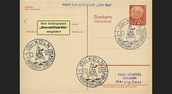 CSM58 : SARRE 1958 Poste navale "MS Stadt-Köln" Cologne