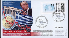 PE604 : 2011 - FDC Parlement européen "Crise de la Dette Grecque - M. Juncker