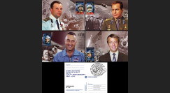 GAGARIN11-4CM : 04-2011 - Série 4 CM MOLDAVIE "Premiers Cosmonautes de l'Humanité"