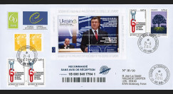 CE62-IIIa : 06.2011 - FDC Recommandée CE "Discours de M. Ianoukovitch