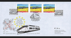 TGV11-1 : 2011 - FDC "Premier Jour - 30 ans de la Mise en Service du TGV 1981-2011"