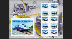 TGV11-2F : 2011 - Carnet Collector 10 TPP "Mise en Service TGV Rhin-Rhône"