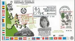 PE110 : 17.02.86 - FDC Session du PE "Signature de l'Acte Unique Européen à Luxembourg"