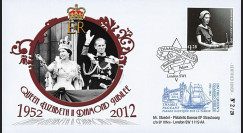 JUB12-2 : 2011 - FDC GB "Jubilé de Diamant de la Reine Elizabeth II" - Buckingham Palace