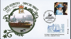 JUB12-8 : 2011 - FDC GB "Jubilé de Diamant de la Reine Elizabeth II" - Leith