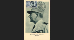W2-FR982B2 : 1954 - France CM "Mal De Lattre de Tassigny