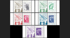VA211L-PT1/5 : 2012 - 5 Marianne sur porte-timbres "Vol 211 Ariane - Mexsat 3
