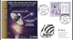 VS06L : 2013 - FDC Kourou "SOYOUZ Vol N°06 - télescope spatial européen Gaïa"