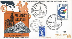 EP4L-T2 : 1979 - FDC BELGIQUE "Premières Élections Européennes au Parlement européen"