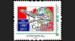 CO-RET76N France TPP "1er vol présidentiel Concorde Paris-Ottawa-Québec 1987-2017"