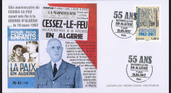 ALG8 : 1958 FRANCE - FDC...