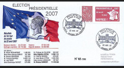 EP07-1b : 2007 - Elections présidentielles 2007 - 1er Tour