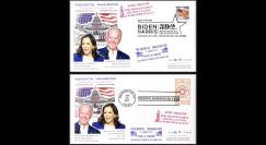 PRES21-USA1: 2 FDC USA "J...