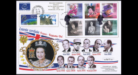 FDC UK-FRANCE 2022 FUNERAL...