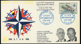 FDC France 10 years NATO...